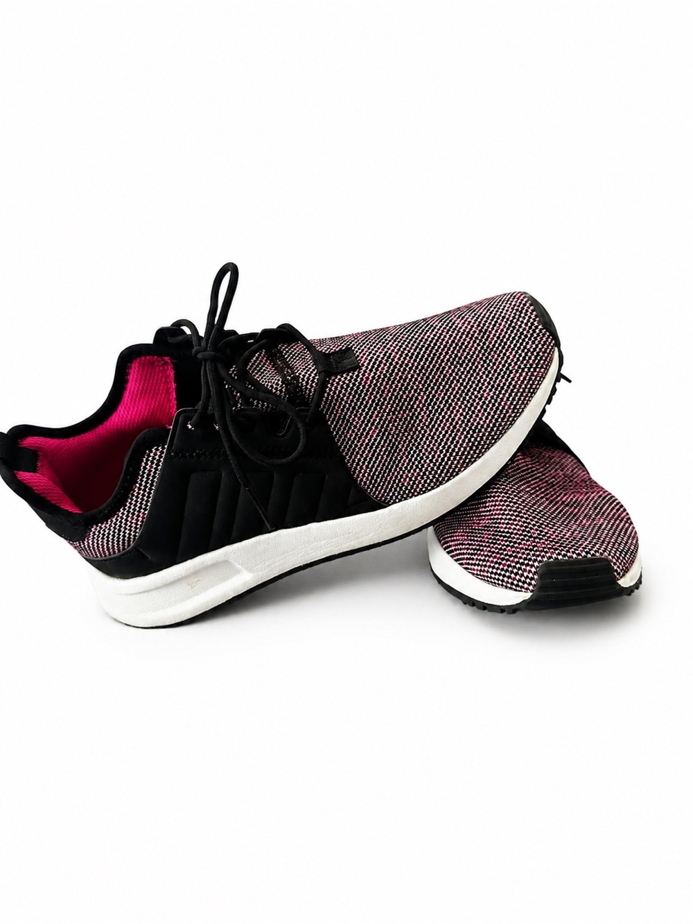 Women’s Adidas X_PLR Black & Pink Sneakers Size 6.5